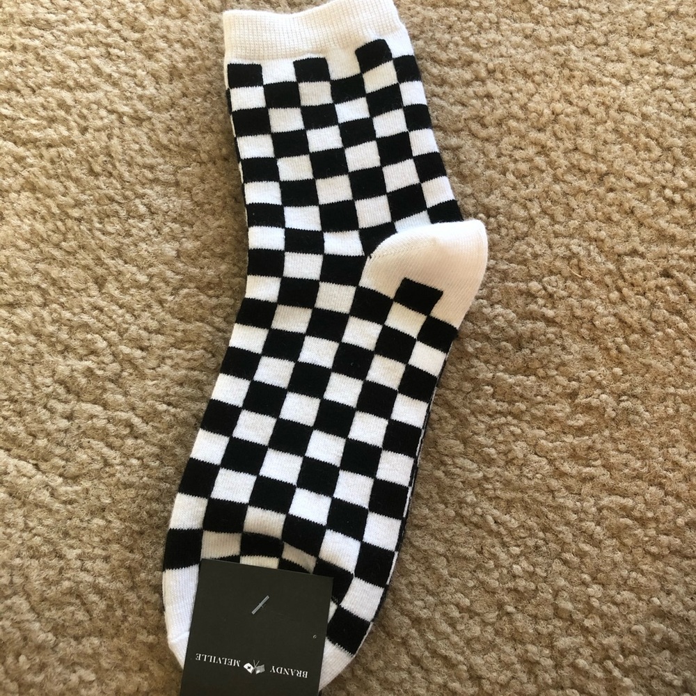 Brandy Melville checkered socks